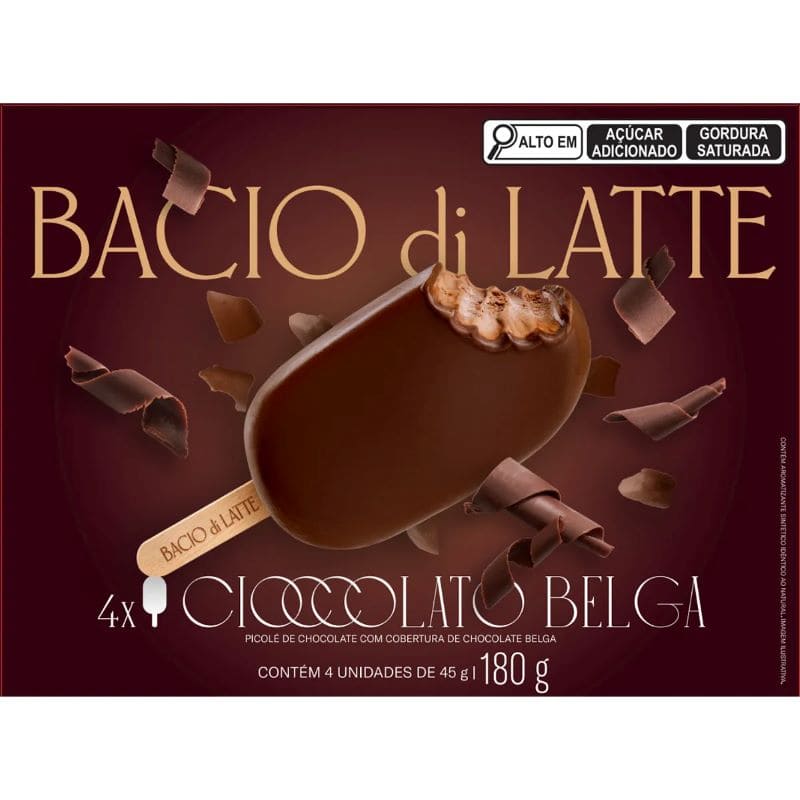 Multipack Mini Picolé Cioccolato Belga 180g